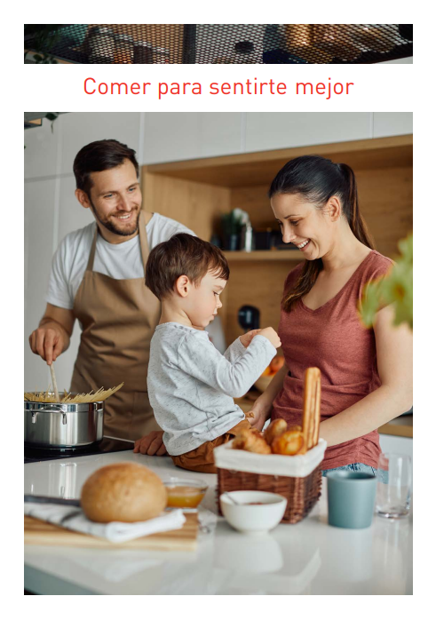 Infografía Comer para sentirte mejor